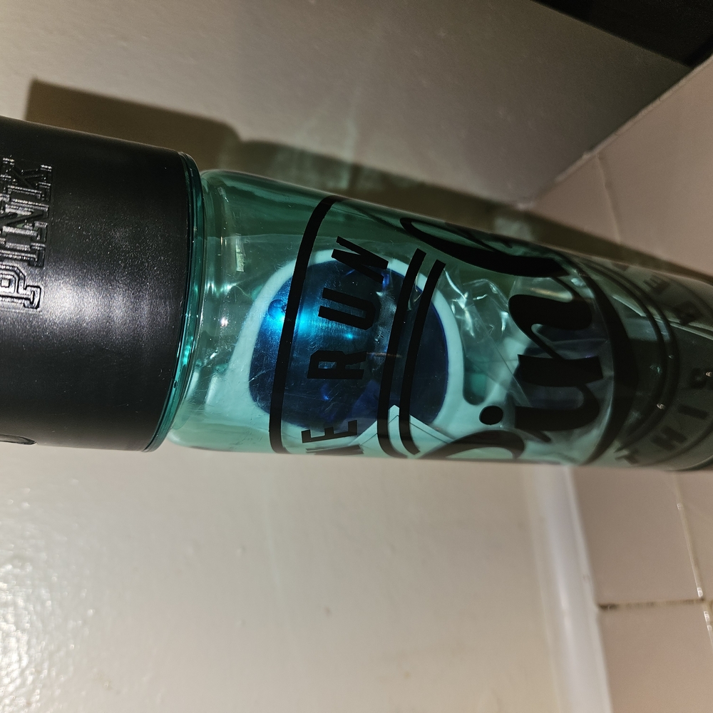 Pink Blue Water Bottle